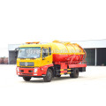 Dongfeng kingland 4500mm 12000 sewage suction trucks sale